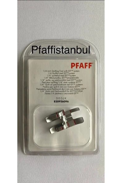 Pfaff 1/4 Inç Kapitone Ayağı 820926096 ürün görseli 1