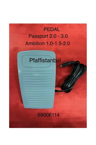 Pfaff Pedal -68006114- Passport 2.0 - 3.0 & Ambition 1.0 - 1.5 - 2.0 ürün görseli 1