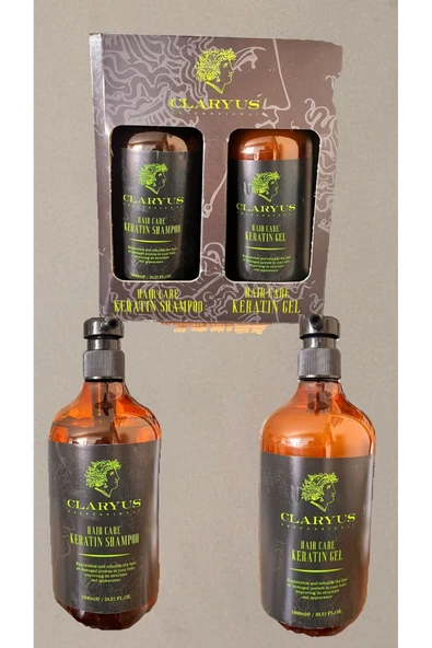 CLARYUS,KERATİN SETİ (KERATİN SHAMPOO & GEL) ürün görseli 1