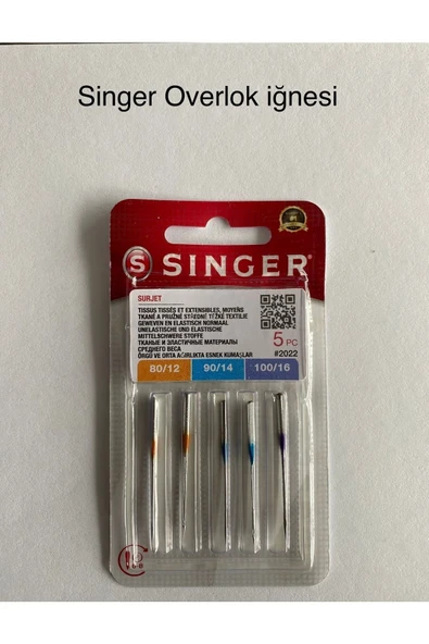 SİNGER Overlok Iğnesi Karışık Numara ürün görseli 1