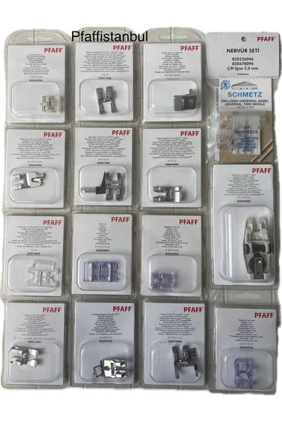 Pfaff 15'Lİ AYAK SETİ ürün görseli 1