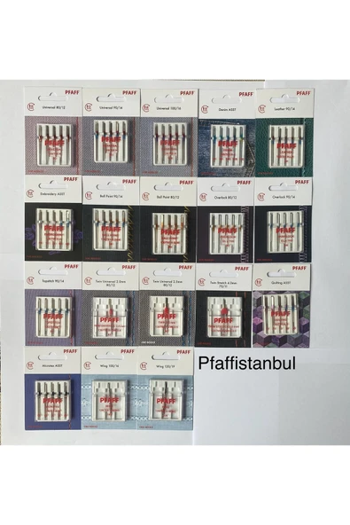 Pfaff İĞNE SETİ 18'Lİ MEGA PAKET ürün görseli 1