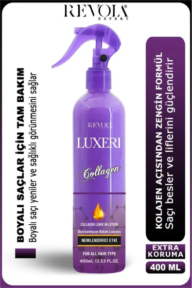 REVOLA,Expert Luxeri Kolay Tarama Fön Suyu 400 Ml Kolajen ürün görseli 1
