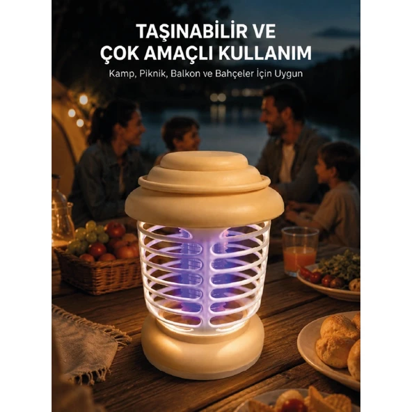 Askılı Tasarıma Sahip LED Aydınlatmalı Sinek Kovucu ürün görseli 1