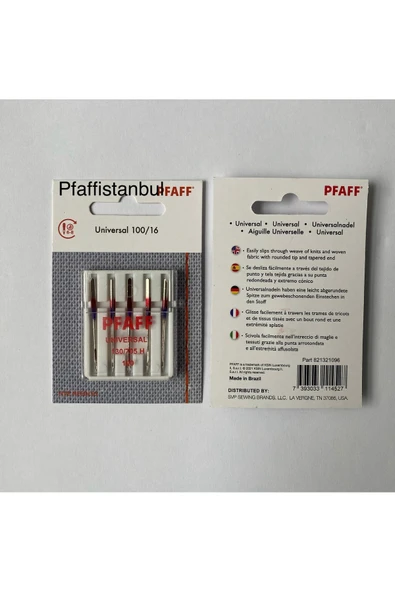 Pfaff Standart Iğne 100/16 Numara ürün görseli 1