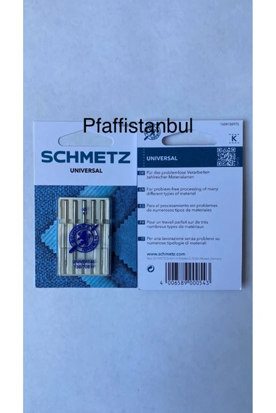 SCHMETZ Standart Iğne 65/9 Numara ürün görseli 1