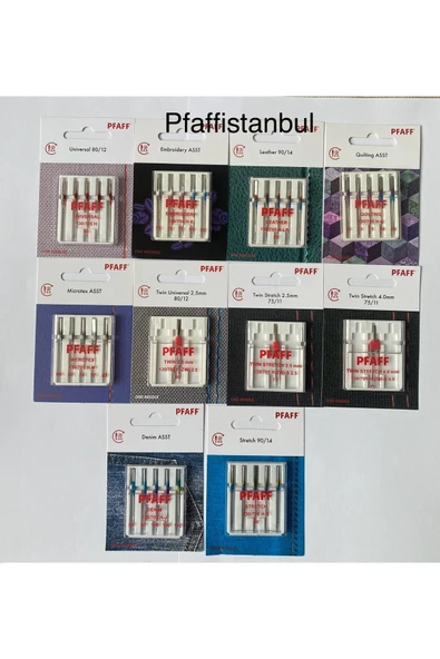Pfaff Iğne Seti 10'lu ürün görseli 1