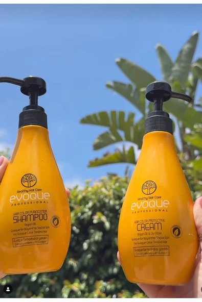 EVOQUA,Evoque Arındırıcı 1000 ml şampuan ve 1000 ml krem ürün görseli 1