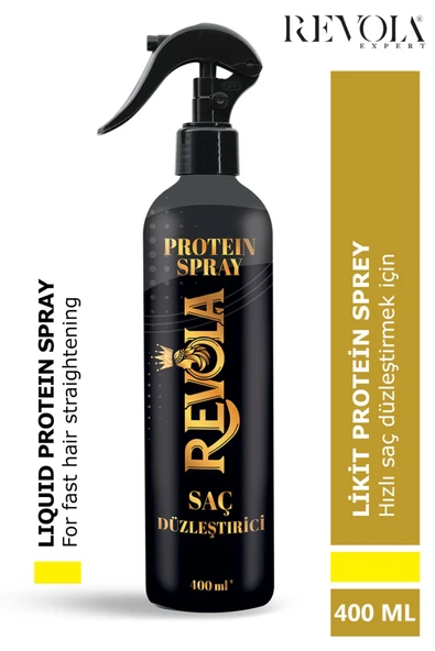 REVOLA,Protein&Keratin Saç Ve Sakal Düzleştirici Likit Sprey 400 ml ürün görseli 1