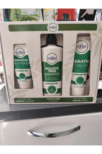 RUBİX,Sulfate Free Keratin set 3'lü set ürün görseli 1