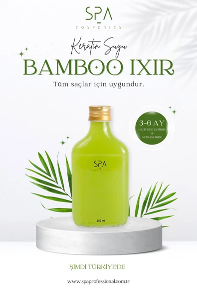 SPAPROFESSİONAL,SPA Pro 'Bambu Özlü' Keratin Suyu İxir 250 ml. ürün görseli 1