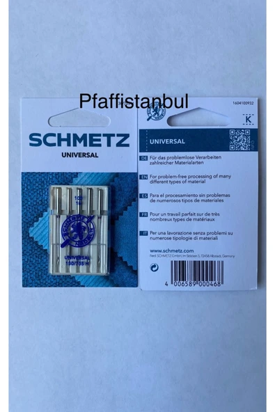 SCHMETZ Standart Iğne 16/100 Numara ürün görseli 1