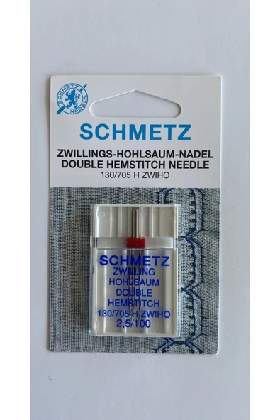 SCHMETZ Tek Kanatlı ( Ajur ) Iğnesi 2.5 Mm. 100/16 Numara ürün görseli 1