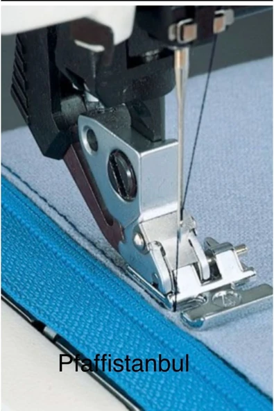 Pfaff FERMUAR AYAĞI SAĞ & SOL  820248096  UYUMLU MODELLER İÇİN AÇIKLAMA KISMINA BAKINIZ. ürün görseli 1
