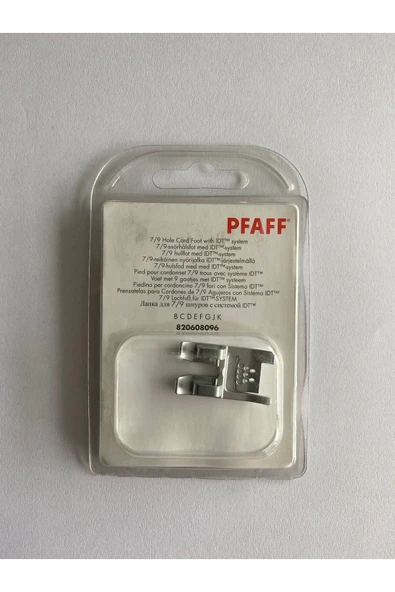Pfaff Kordonlama Ayağı 7/9 Delikli - 820608096 - - Resim 2