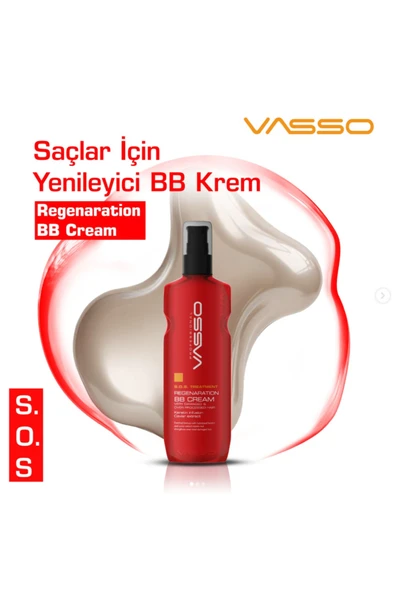 VASSO EVOLUTION,S.O.S VASSO SAÇ YENİLEYİCİ BB KREM 175ML ürün görseli 1