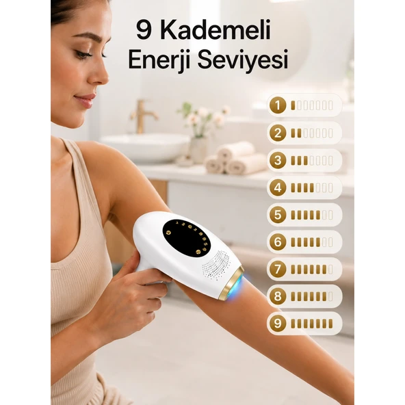LCD Ekranlı Profesyonel IPL Epilasyon Cihazı ürün görseli 1