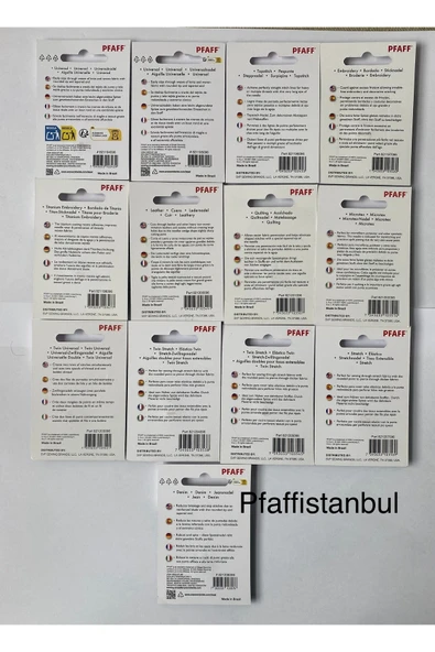 Pfaff Iğne Seti 13'lü Ekonomik Paket - Resim 2