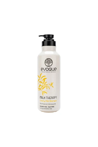 EVOQUA,Evoque Professional Milk Therapy Creamy Milk Shampoo Sülfatsız Şampuan 1000ml ürün görseli 1