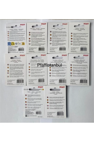 Pfaff Iğne Seti 10'lu - Resim 2