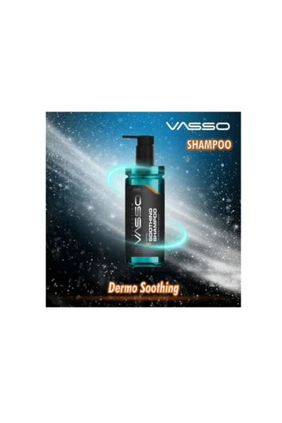 VASSO MAN,VASSO KEPEK KARŞITI ŞAMPUAN SOOTHING SHAMPOO 370ML ürün görseli 1