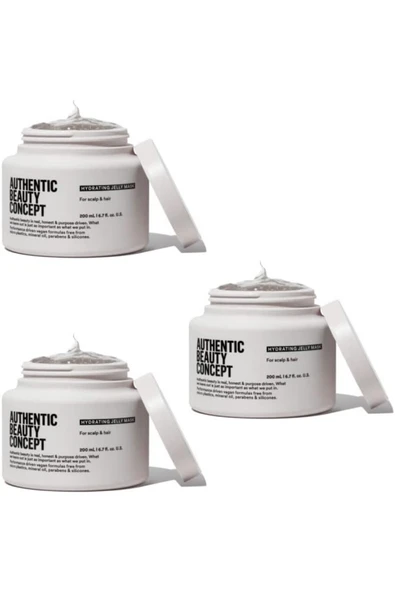 AUTHENTİC BEAUTY CONCEPT,Ekonomik 3 Adet Hydrating Jelly Mask 200 ML ürün görseli 1