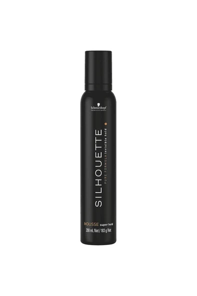 SCHWARZKOPF,Silhouette Mosse Super Hold Ekstra Tutucu Saç Köpüğü 200ml 4045787299816 ürün görseli 1