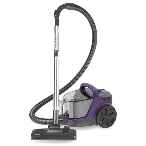 Simfer Toz Torbasız Hyper Clean / Mor SK-6303 ürün görseli 1