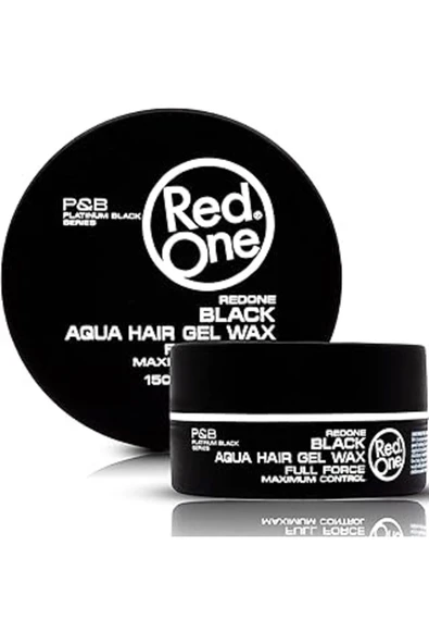 NZM TİCARET,Redone Red One Black Siyah Aqua Full Force Wax 150Ml ürün görseli 1