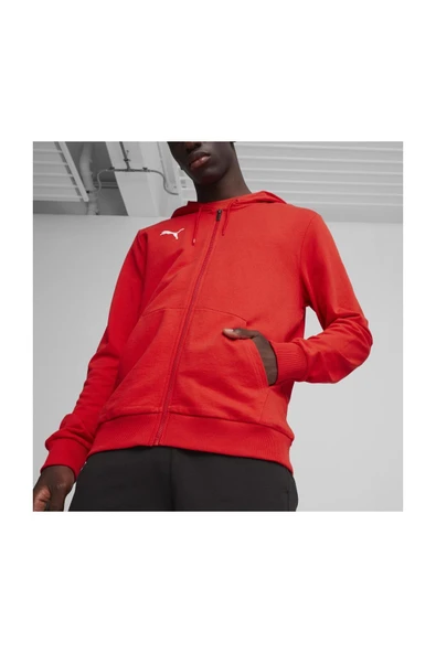 Teamgoal Casuals Hooded Jacket Erkek Futbol Ceketi 65859501 Kırmızı ürün görseli 1