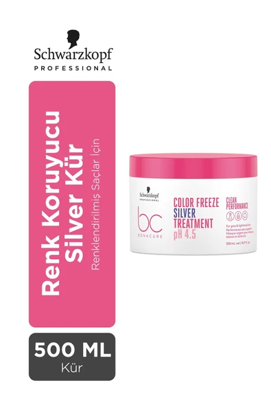 SCHWARZKOPF,Bc Clean Renk Koruyucu Gümüş Kür 500ml ürün görseli 1