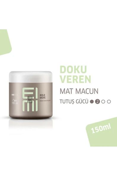 WELLA,Doğal Mat Görünüm | EIMI Bold Move Şekillendirici 150 ml/HairBoss ürün görseli 1
