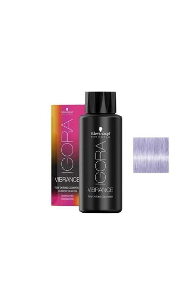 SCHWARZKOPF,Igora Vibrance 0-11 Natural Anti Yellow Concentrate Tonner Long Lasting Hair Color ürün görseli 1