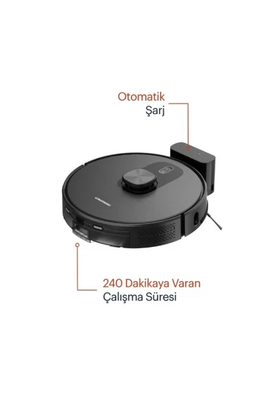 Grundig VCR 6330 Akıllı Robot Süpürge - Resim 8