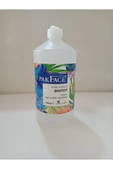 PAK FACE,Pakface Tırnak Besleyici Aseton 1000 Ml ürün görseli 1
