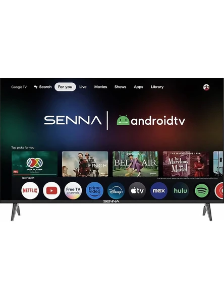 Senna 32WF7500H HD 32" 82 Ekran Uydu Alıcılı Android Smart LED TV ürün görseli 1