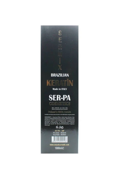 SERMİX,Amerikan Jel Keratin 1000ml - Resim 2