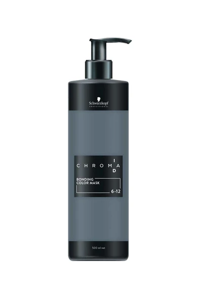 SCHWARZKOPF,Chroma Id Bonding Renklendirme Maskesi 500ml | No - 6.12 Koyu Kumral Sandre Küllü ürün görseli 1