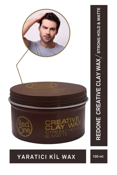 ZERO LAND,Redone Creatıve Clay Wax 100 ml 615113 - Resim 2
