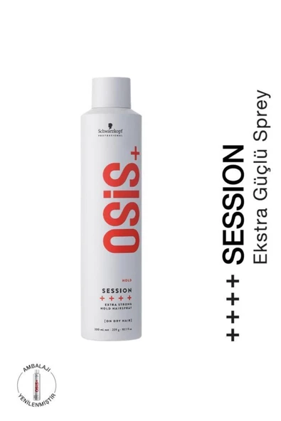 OSİS,Hold Session Extra Strong Hold Güçlü Tutuşlu Saç Şekillendirici Sprey 300 ml ürün görseli 1