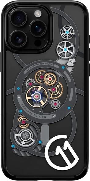 Spigen iPhone 16 Pro ile Uyumlu Kılıf Ultra Hybrid T (Kamera Buton Korumalı) MagFit MagSafe özellikli c11 Chronos ürün görseli 1