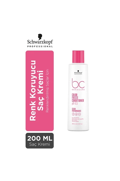 BONACURE,BC Color Freeze Boyalı Saçlar İçin Donuk renkleri canlandırıcı Bakım Kremi 200ml/HairBoss ürün görseli 1