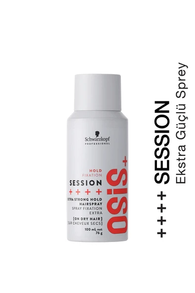 OSİS,Hold Session Extra Strong Hold Güçlü Tutuşlu Saç Şekillendirici Sprey 100 ml ürün görseli 1
