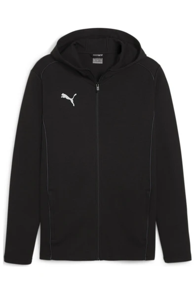 Teamfinal Casuals Hooded Erkek Futbol Ceketi 65852803 Siyah ürün görseli 1