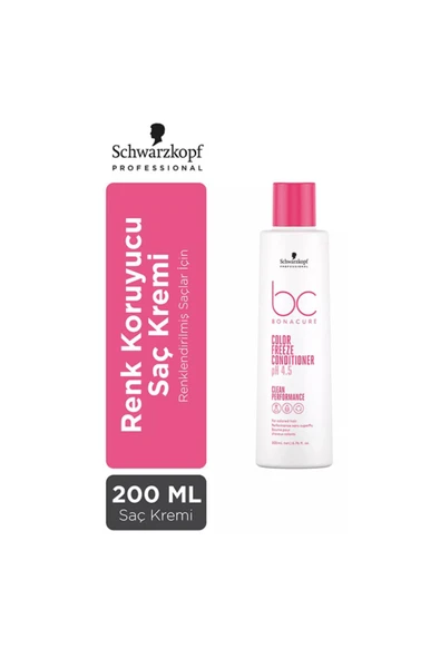 SCHWARZKOPF,Bc Bonacure Color Freeze Ph 4.5 Renk Koruyucu Vegan Saç Kremi 200 Ml ürün görseli 1