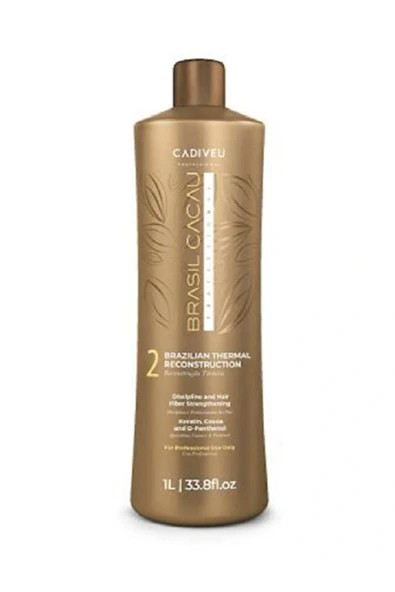 CADIVEU,Brasil Cacau Professional Brazilian Thermal Reconstruction 1000 ml ürün görseli 1