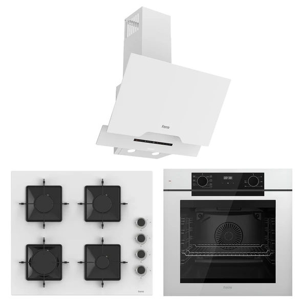 New Akion Silent Ankastre Set ( Qep63cb-ss206-d064sa ) ürün görseli 1