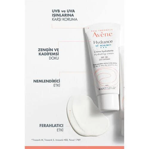 Avène Hydrance Riche 40 ml - Resim 4