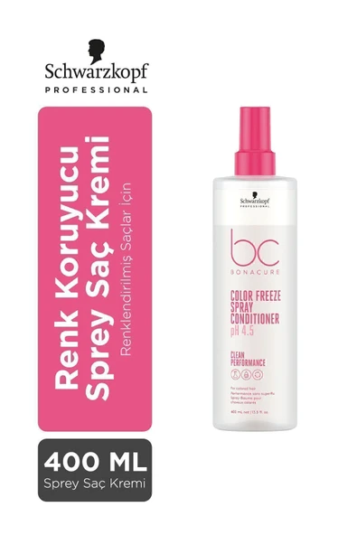 BONACURE,Bc Clean Renk Koruyucu Sprey Saç Kremi 400ml ürün görseli 1