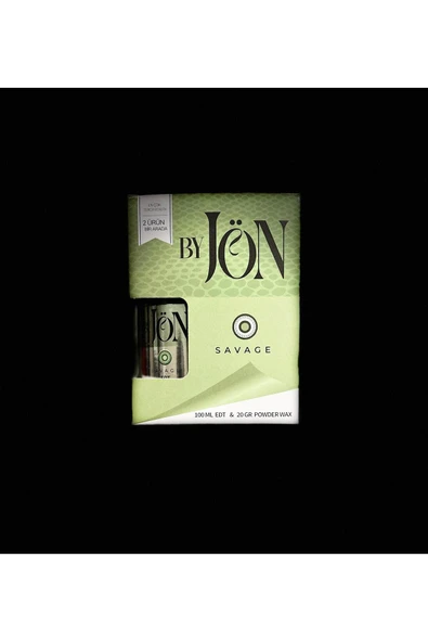 SOWELL,By Jön Savage EDT Parfüm 100 ml + Powder Toz Wax 20 gr ürün görseli 1